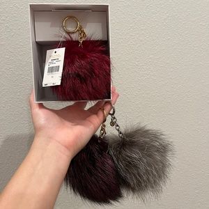 Michael Kors puff keychain